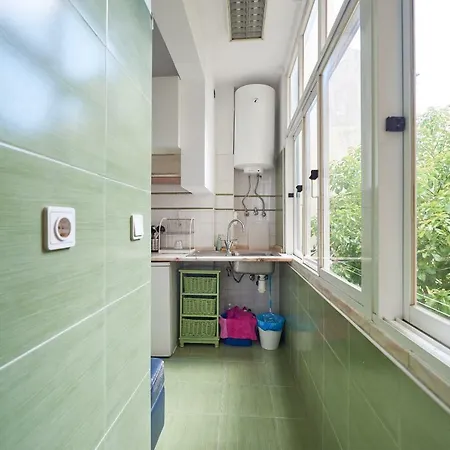 B15-azulejo Verde Ribeiro Apartamento アパート