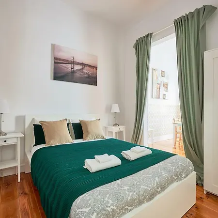 B15-azulejo Verde Ribeiro Apartamento アパート *